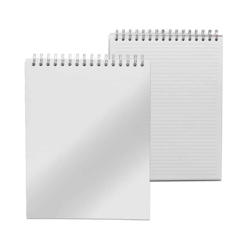 Custom 8.5" x 11" Classic Spiral Jotter - 5