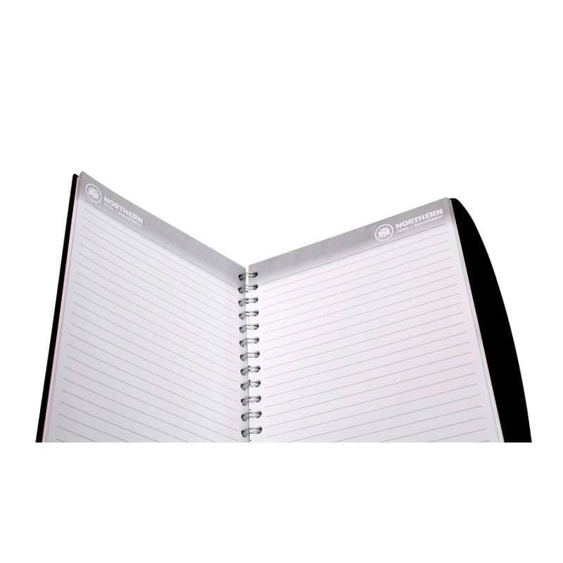 Custom 8.5" x 11" Recycled Spiral Journal - 3
