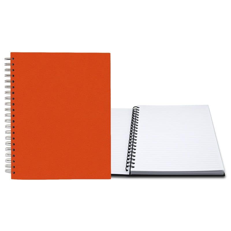 Custom 8.5" x 11" Senzabrite Large Spiral Journal - 7