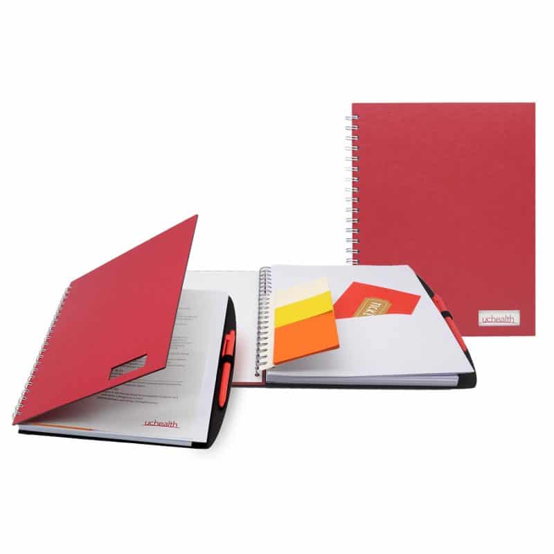 Custom 8.5" x 11" Senzabrite Window Spiral Journal