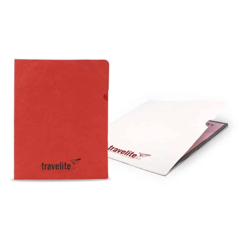 Custom 8.5" x 11" Travelite File Folder - 1