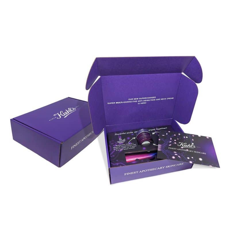 Custom E-flute Full Color Custom Mailer Boxes - 10" x 7" x 3" - 2