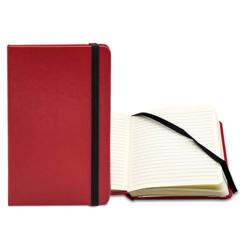 Custom Essential Leatherette Turned-Edge Covering Journal - 3.5"x5.5" - 2