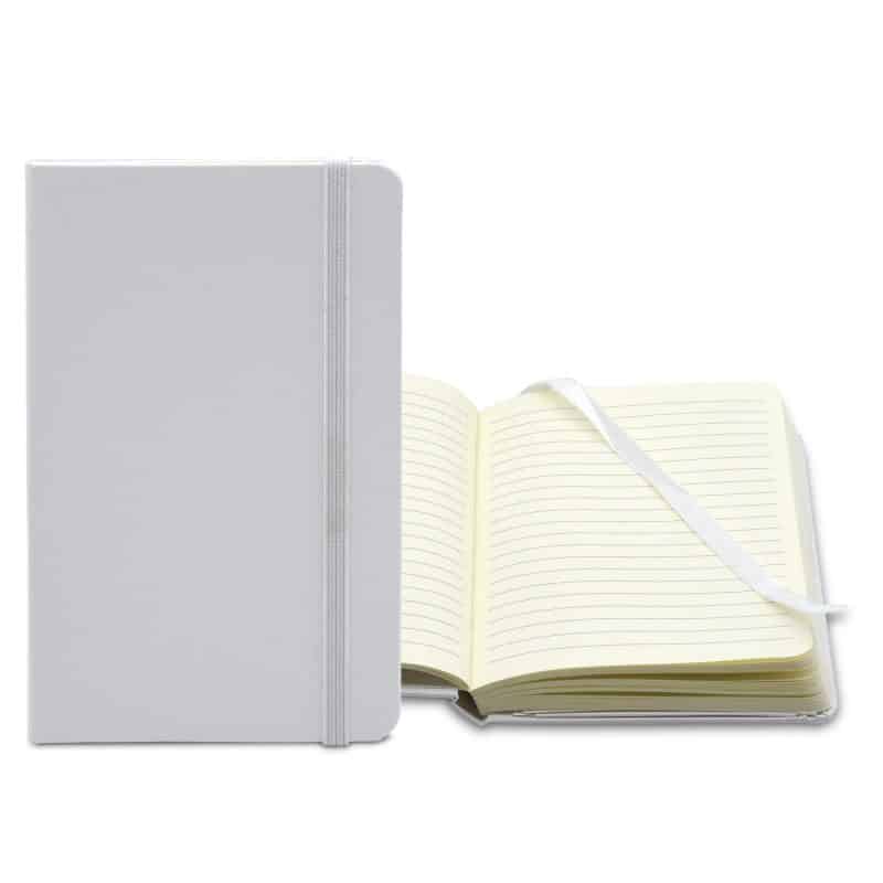 Custom Essential Leatherette Turned-Edge Covering Journal - 3.5"x5.5" - 4
