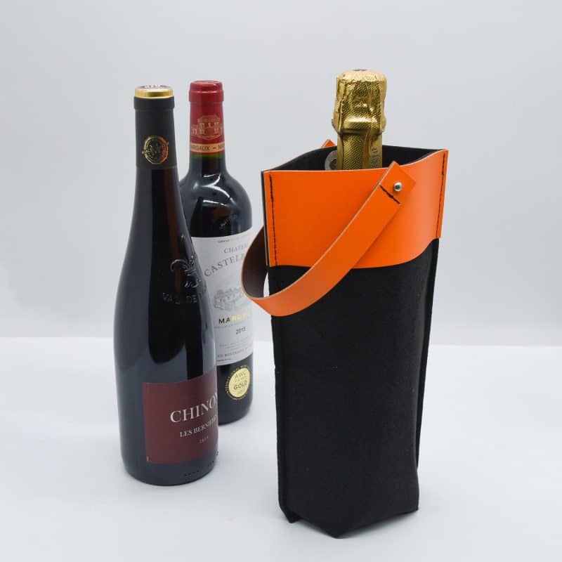 Custom Feltro Wine Carrier - 1