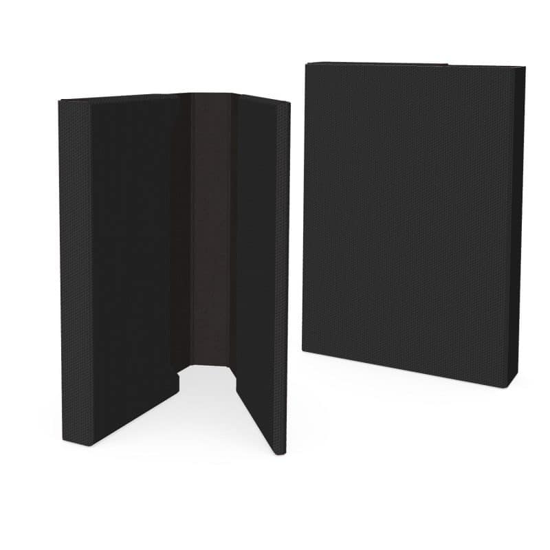 Custom Large Portfolio 2 Pocket Folder (9.313"x12.75"x1.75") - 4