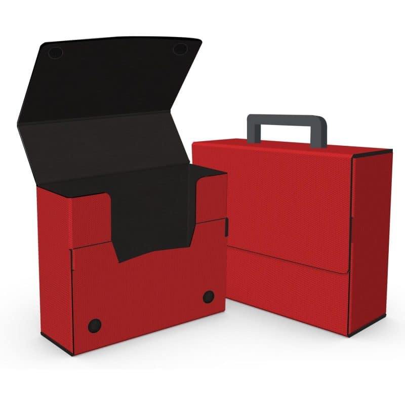 Custom Large Portfolio Briefcase Style w/ Elastic (13"x12"x4") - 1