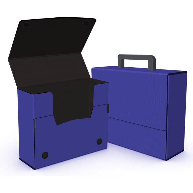 Custom Large Portfolio Briefcase Style w/ Elastic (13"x12"x4") - 2