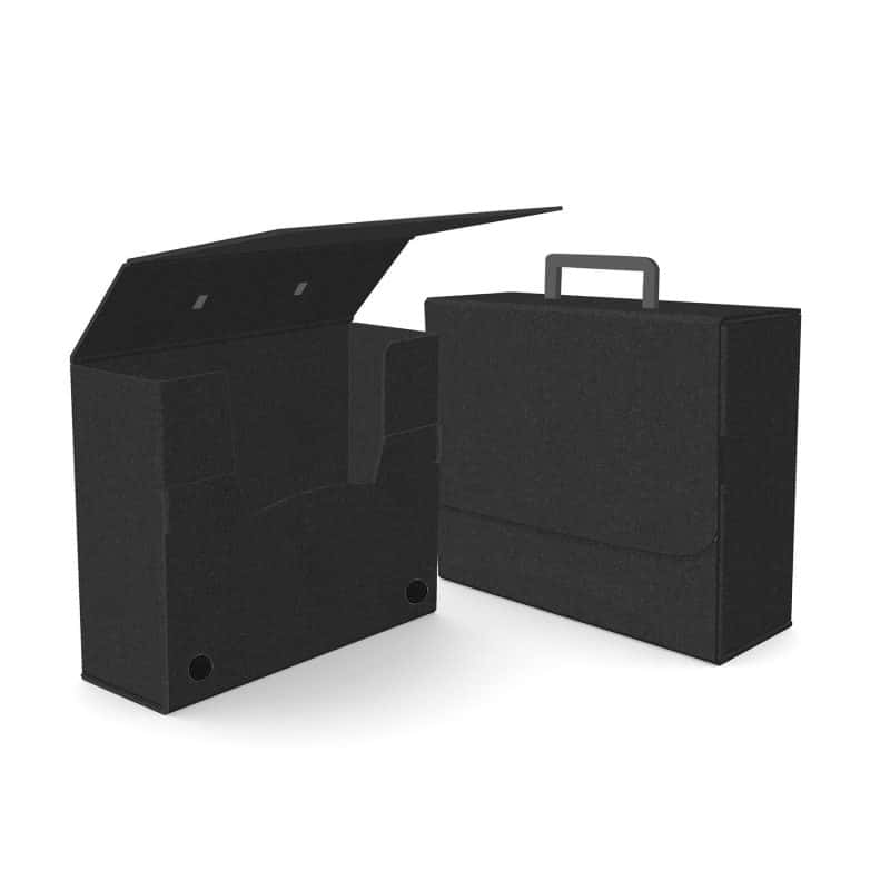 Custom Large Portfolio Briefcase Style w/ Velcro (12"x9.75"x4") - 1
