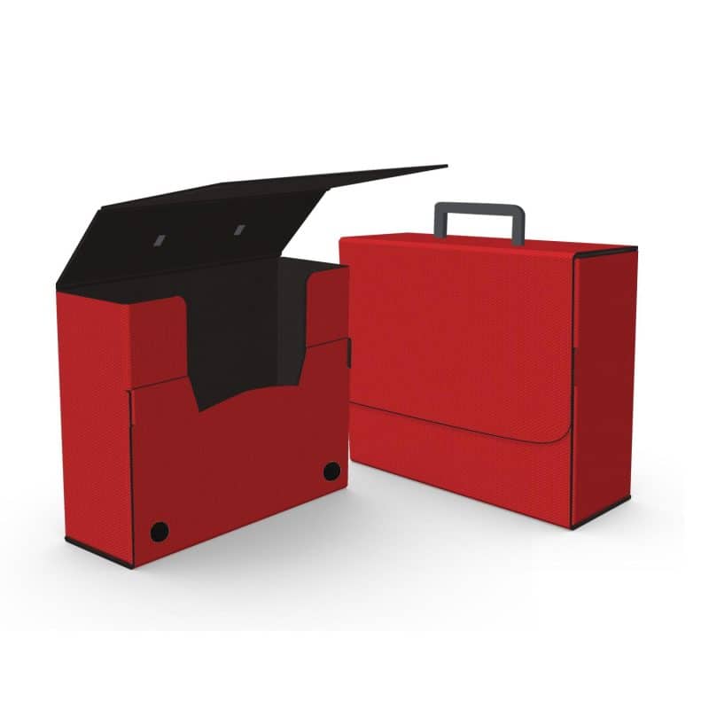 Custom Large Portfolio Briefcase Style w/ Velcro (12"x9.75"x4") - 4