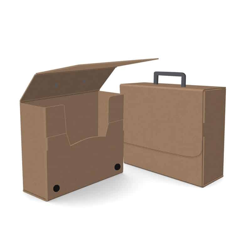 Custom Large Portfolio Briefcase Style w/ Velcro (12"x9.75"x4") - 8