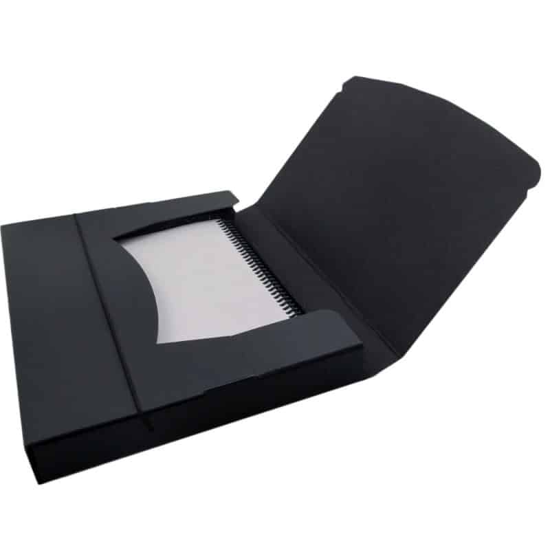 Custom Medium Portfolio w/ Elastic (12.25"x9.5"x1.25") - 1