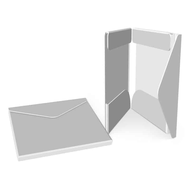 Custom Portfolio 2 Pocket Folder w/ Snap or Velcro (10"x12"x1.125") - 9