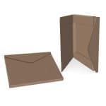 Custom Portfolio 2 Pocket Folder w/ Snap or Velcro (12.5"x10"x0.75") - 1