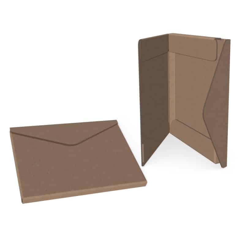 Custom Portfolio 2 Pocket Folder w/ Snap or Velcro (12.5"x10"x0.75") - 1