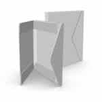 Custom Portfolio 2 Pocket Folder w/ Snap or Velcro (12.5"x10"x0.75") - 3