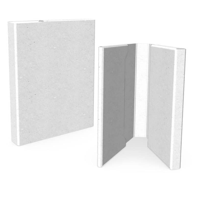 Custom Portfolio 2 Pocket Folder(9.313"X11.625"X1.5") - 1
