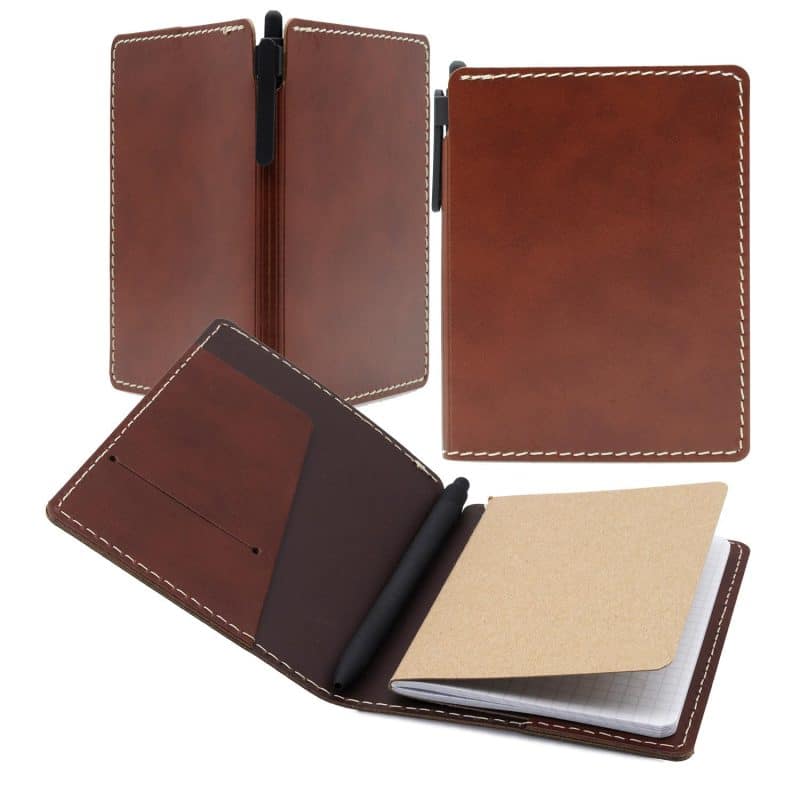 Custom SOHO LEATHER COMMUTER COVER with Classic Commuter Book Set - 4