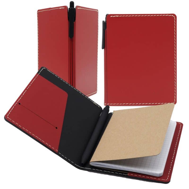 Custom SOHO LEATHER COMMUTER COVER with Classic Commuter Book Set - 8