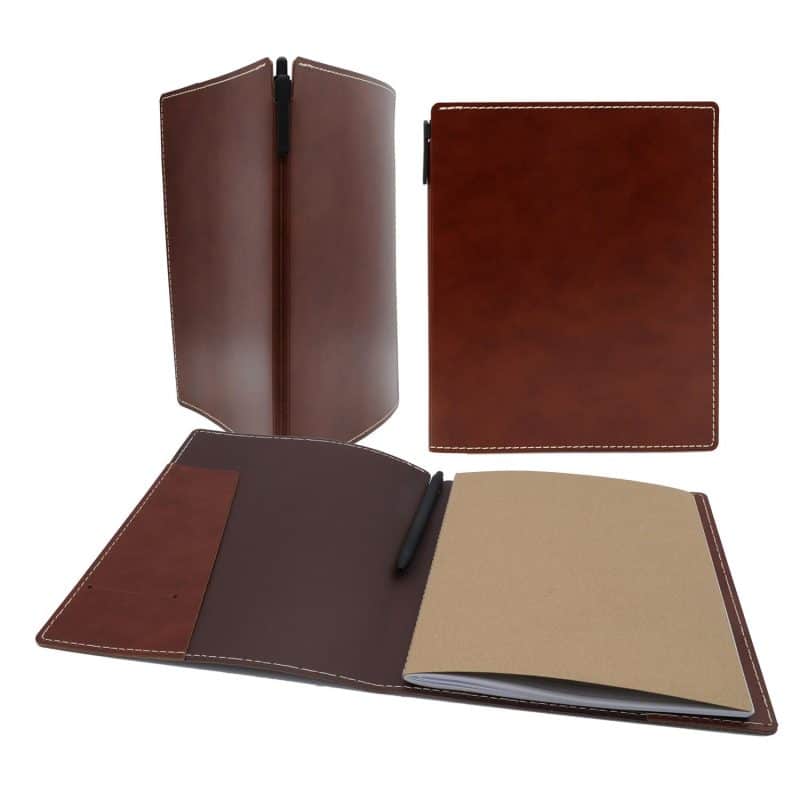 Custom SOHO LEATHER COMMUTER COVER with Classic Commuter Book Set - 7