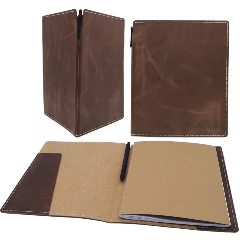 Custom SOHO LEATHER COMMUTER COVER with Classic Commuter Book Set - 9