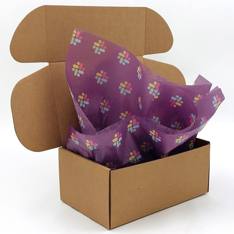 Custom Custom Tissue Paper - Full Color Background Standard Size (17" x 23") - 1