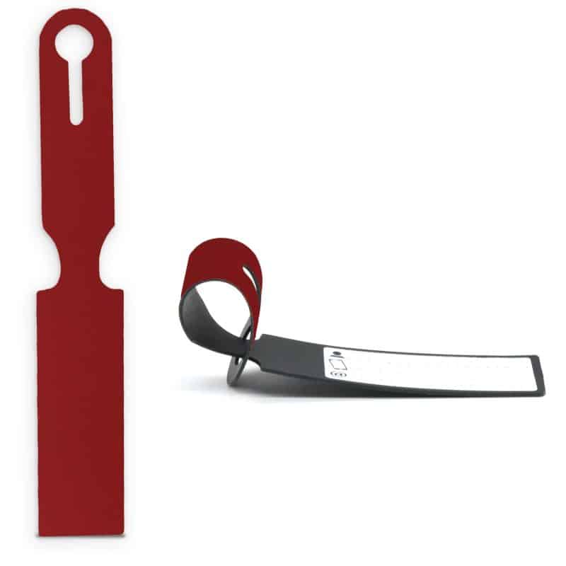 Custom Classic Leather Luggage Tag - 7
