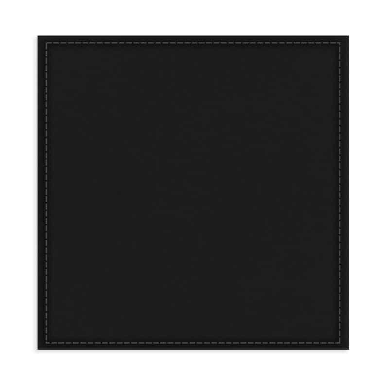 Custom Classic Premium Leather Mouse Pad - 2