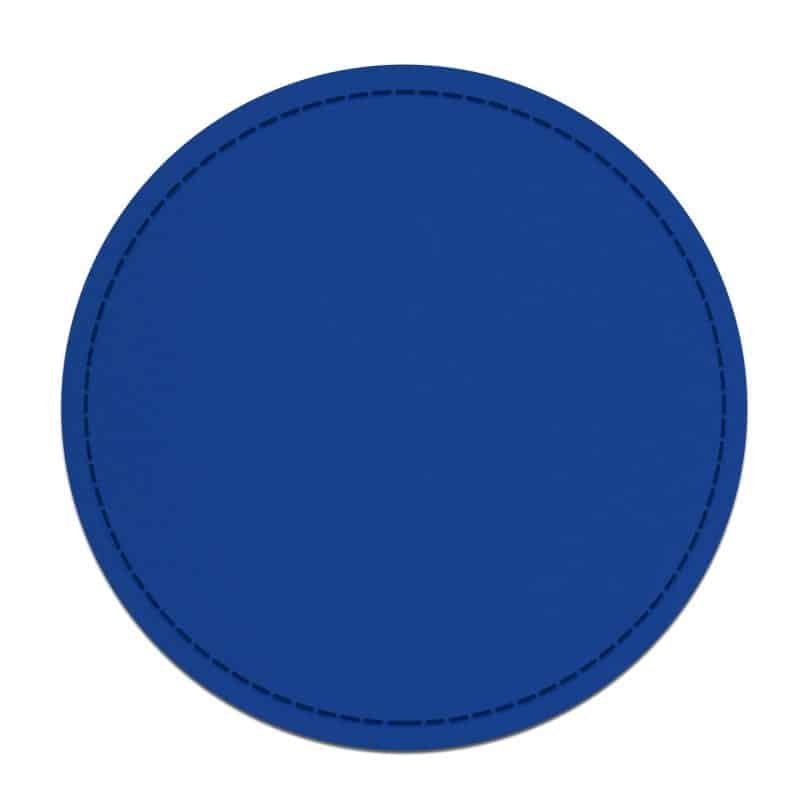 Custom Classic Round Leather Coasters - 7