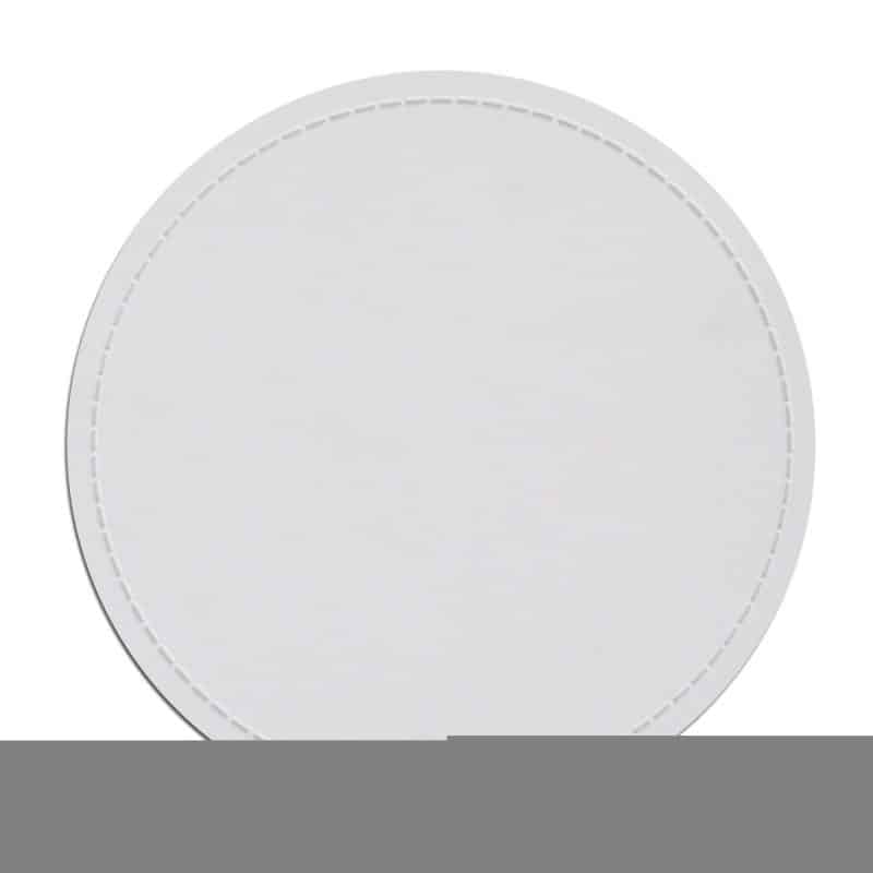 Custom Classic Round Leather Coasters - 9