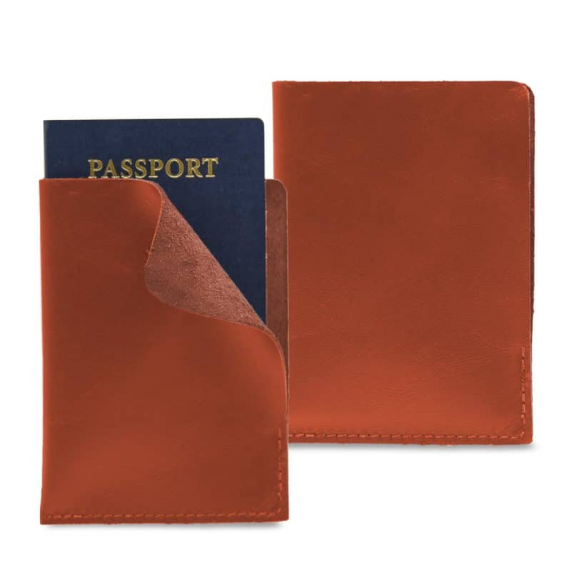 Custom Outpost Leather Passport Sleeve - 1