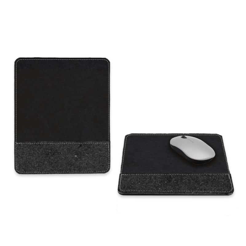 Custom Sustainable Mouse Pad Black - 2