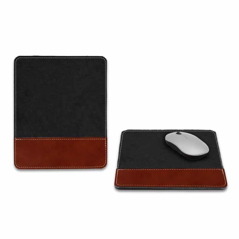 Custom Sustainable Mouse Pad Black - 3