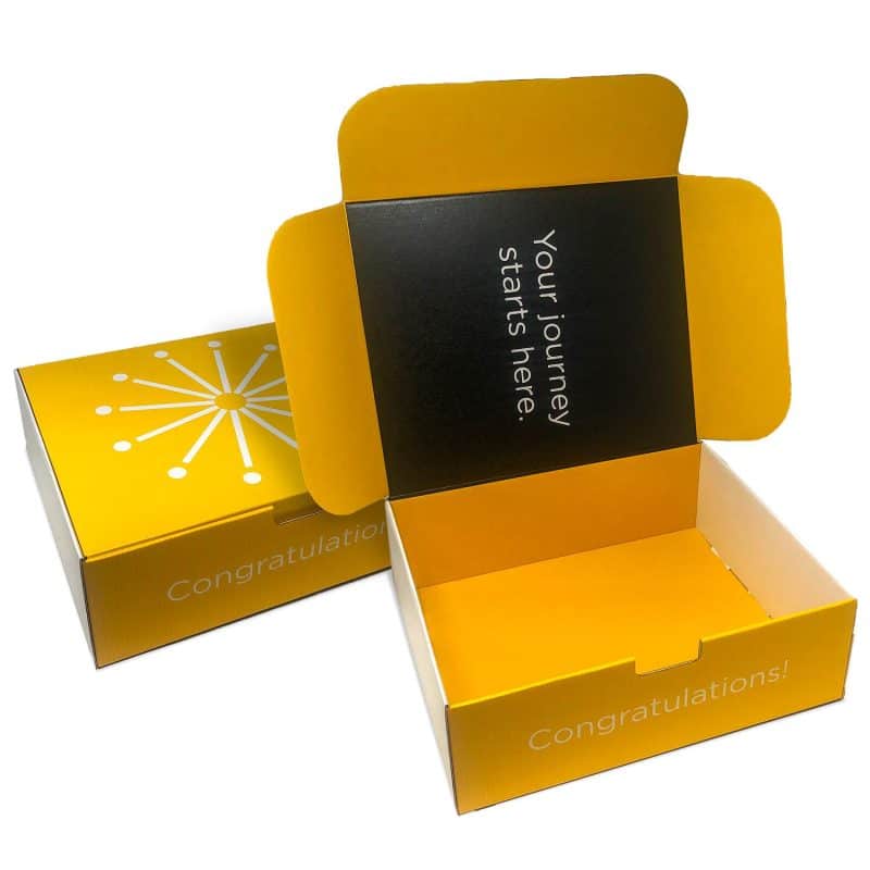 Custom Custom Boxes Econolux Mailer Jumbo Size 12" x 10" x4" - 3