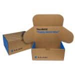Custom Custom Boxes Econolux Mailer Jumbo Size 14" x 8" x 6" - 1