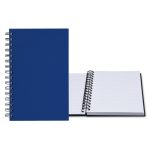 Custom 5.25" x 8.25" Premium Leather Spiral Journal - 6