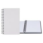 Custom 5.25" x 8.25" Premium Leather Spiral Journal - 9