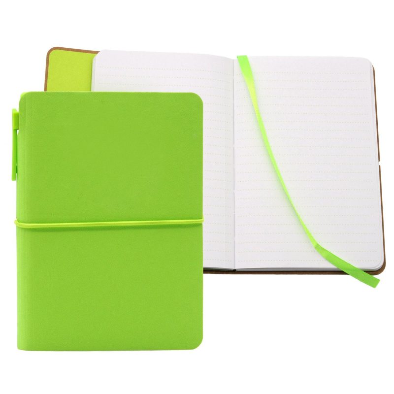 Custom RIO Soft Touch Book Bound Journal with Pen - 7