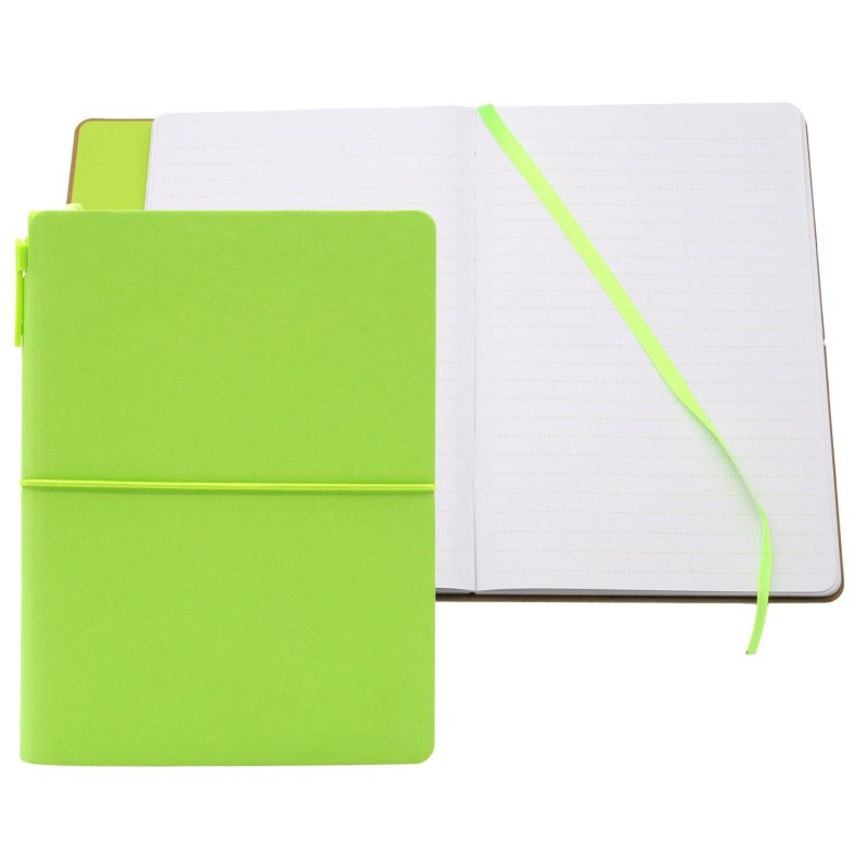 Custom RIO Soft Touch Book Bound Journal with Pen - 3