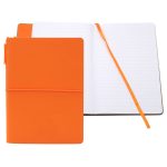 Custom RIO Soft Touch Book Bound Journal with Pen - 4