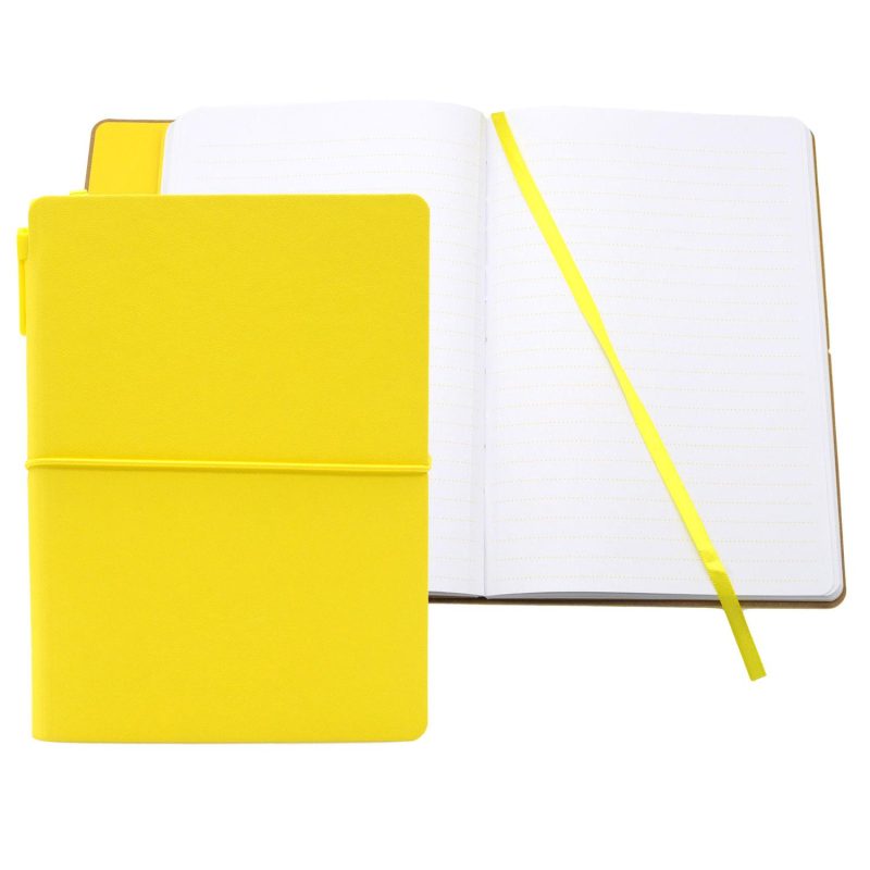 Custom RIO Soft Touch Book Bound Journal with Pen - 5