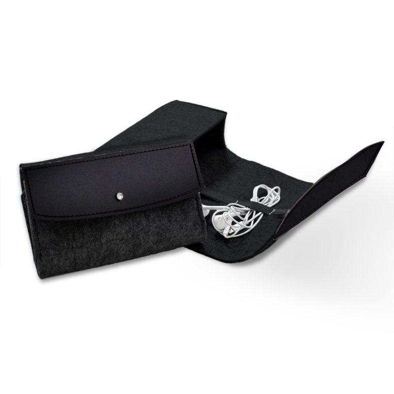 Custom Sustainable Accessories Organizer - Black - 1