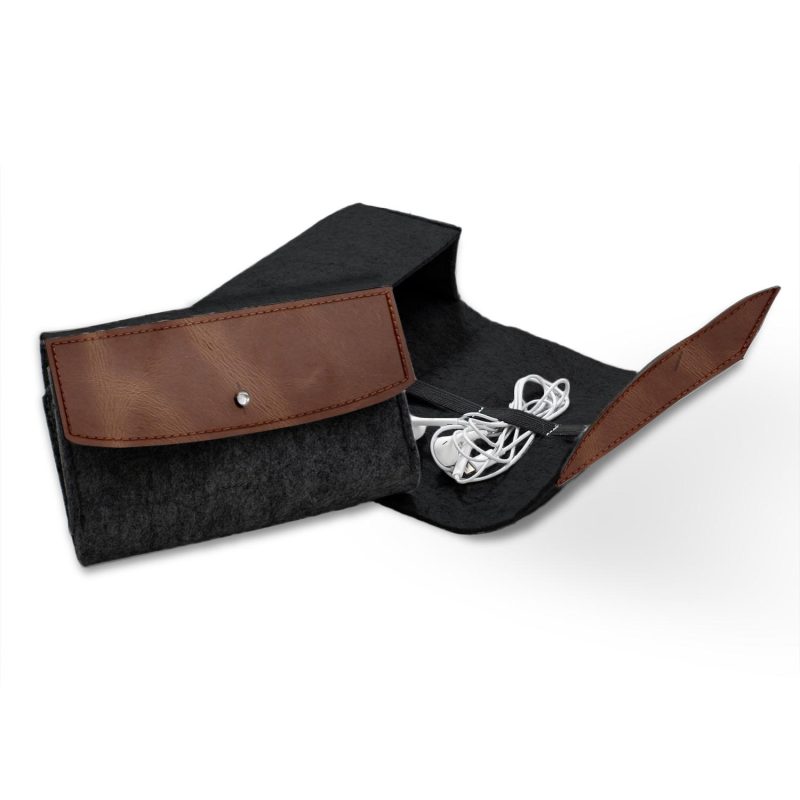 Custom Sustainable Accessories Organizer - Black - 8
