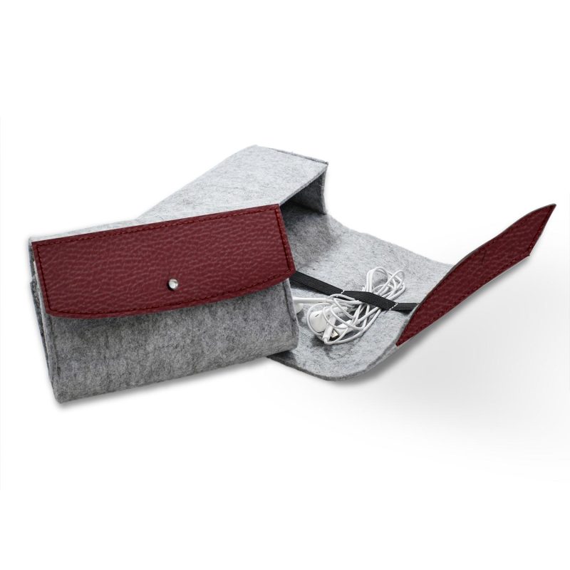 Custom Sustainable Accessories Organizer - Gray - 2