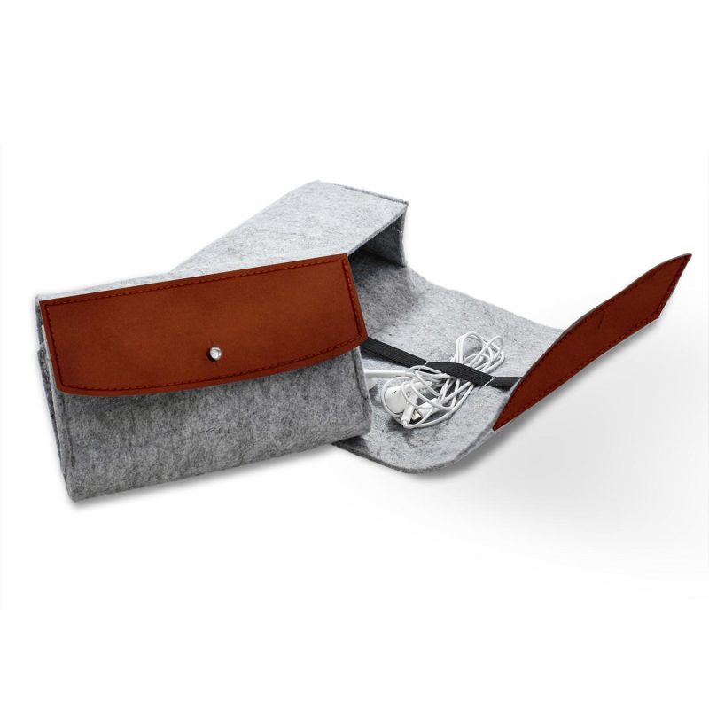 Custom Sustainable Accessories Organizer - Gray - 4