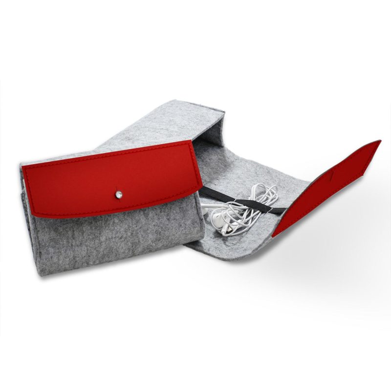 Custom Sustainable Accessories Organizer - Gray - 5