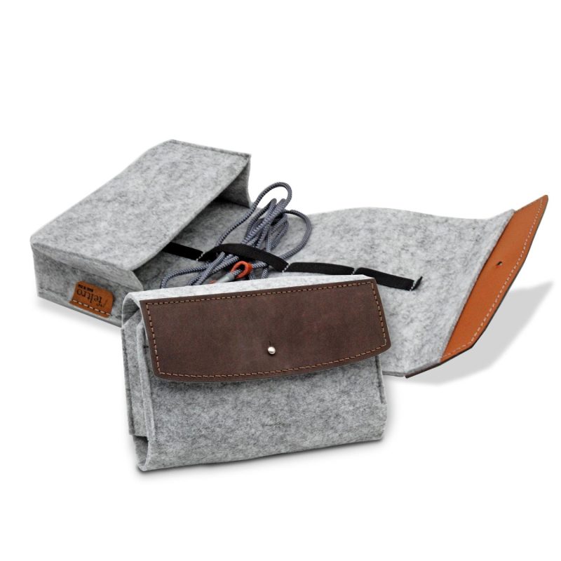 Custom Sustainable Accessories Organizer - Gray