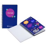 Custom 5" x 8" Full Color Spiral Sticker Journal