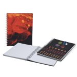 Custom 7" X 9" Full Color Spiral Sticker Journal