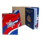 Custom Classic Leather Full Color Passport Jacket - 2